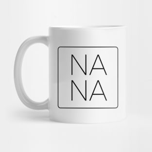 Minimalist Nana Mug